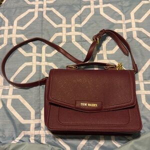 Steve Madden Burgundy Red Purse